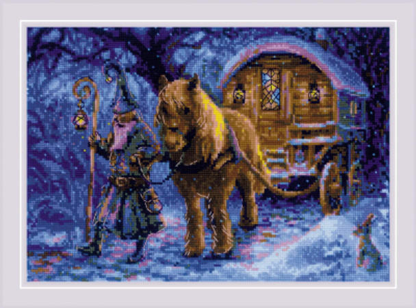 RL1942 Riolis Counted Cross Stitch Kit Travelling Sorcerer