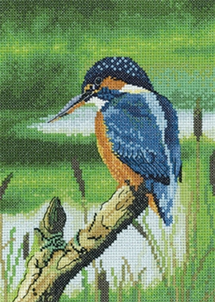 HCK1508A Heritage Crafts Kit Kingfisher - Nigel Artingstall Wildlife