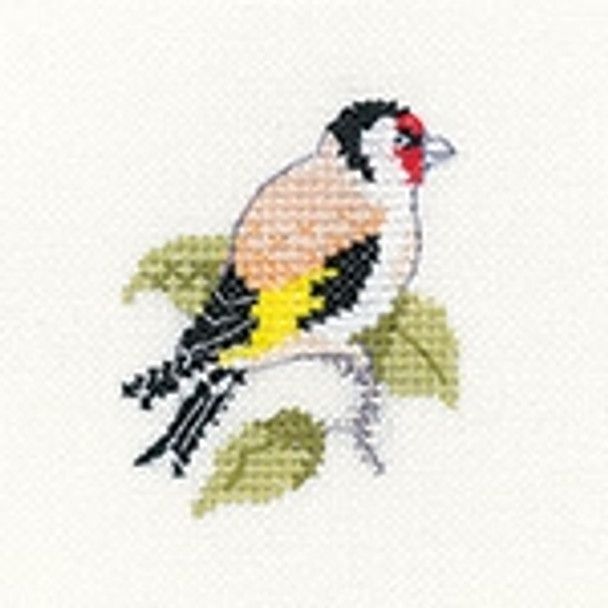 HCK1530A Heritage Crafts Kit Goldfinch - Little Friends Collection
