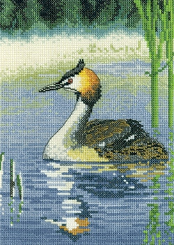 HCK1499 Heritage Crafts Kit Grebe - Nigel Artingstall Wildlife
