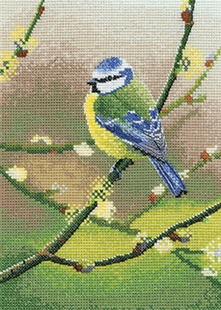 HCK1564 Heritage Crafts Kit Blue Tit  by Nigel Artingstall