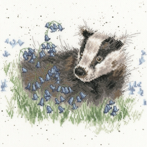 BTXHD31 Bluebell Wood - Hannah Dale BOTHY THREADS Counted Cross Stitch KIT