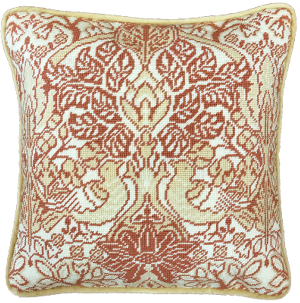 BTTAC12 Dove & Rose Tapestry -  William Morris Tapestry Cushion  BOTHY THREADS Needlepoint KIT