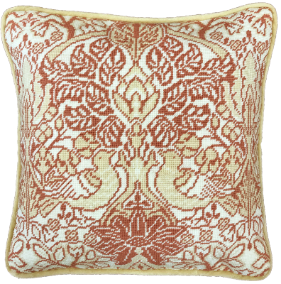 BTTAC12 Dove & Rose Tapestry -  William Morris Tapestry Cushion  BOTHY THREADS Needlepoint KIT