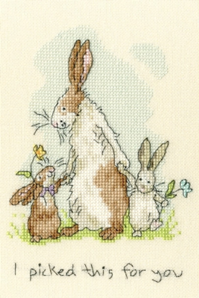 BTXAJ1 I Picked This For You -  by Anita Jerman  BOTHY THREADS Counted Cross Stitch KIT