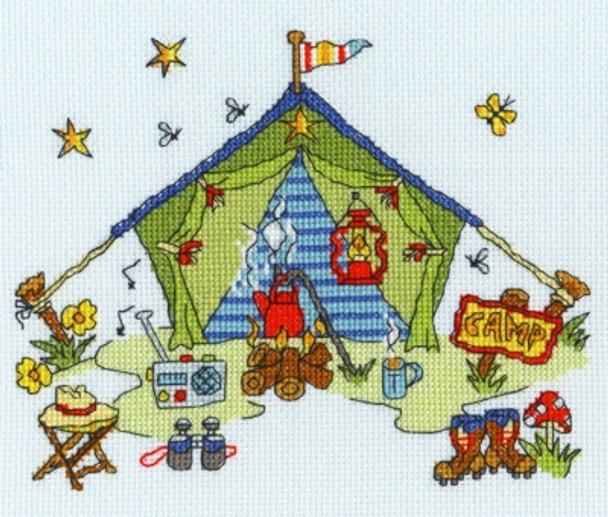 BTXSD7 Tent - Amanda Loverseed - Sew Dinky BOTHY THREADS Counted Cross Stitch KIT