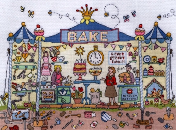 BTXCT29 Bakery - Amanda Loverseed - Cut Thru‘ Bothy Threads Counted Cross Stitch KIT