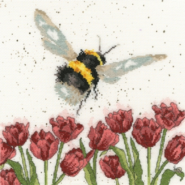 BTXHD41 Flight Of The Bumblebee - Hannah DalBothy Threads Counted Cross Stitch KIT