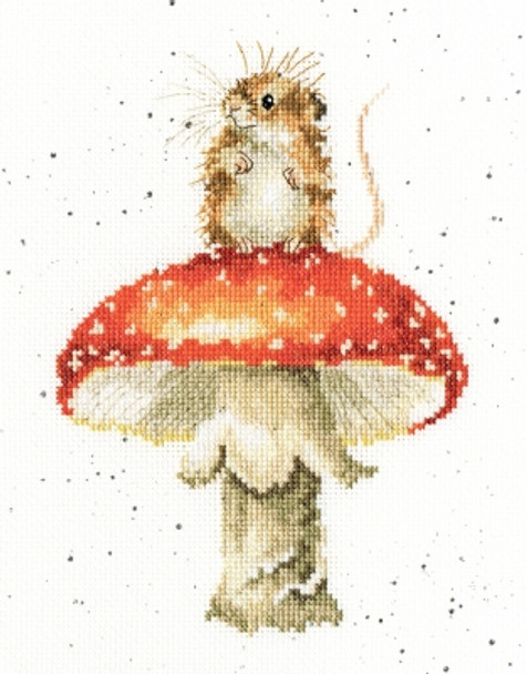 BTXHD74 He's a Fun-gi -  Hannah Dale Bothy Threads Counted Cross Stitch KIT