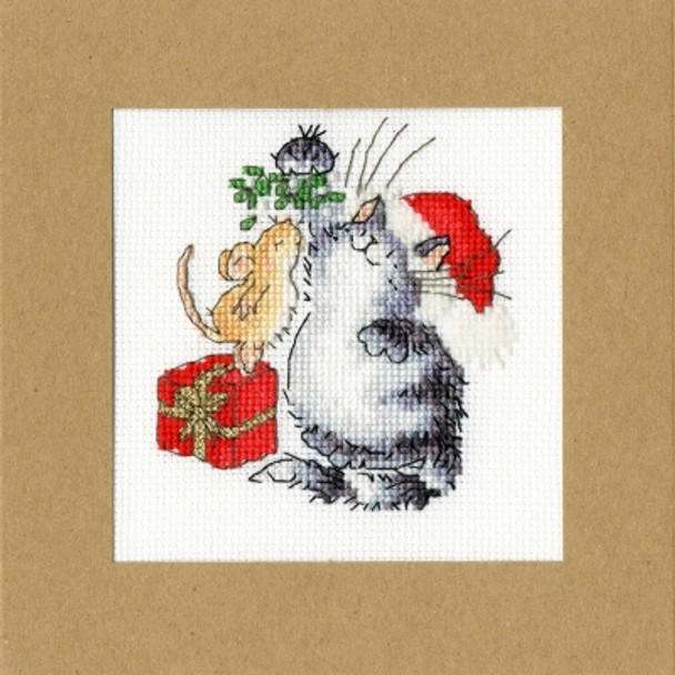 BTXMAS26 Under the Mistletoe -  Christmas Cards  by Margaret Sherry Bothy Threads Counted Cross Stitch KIT