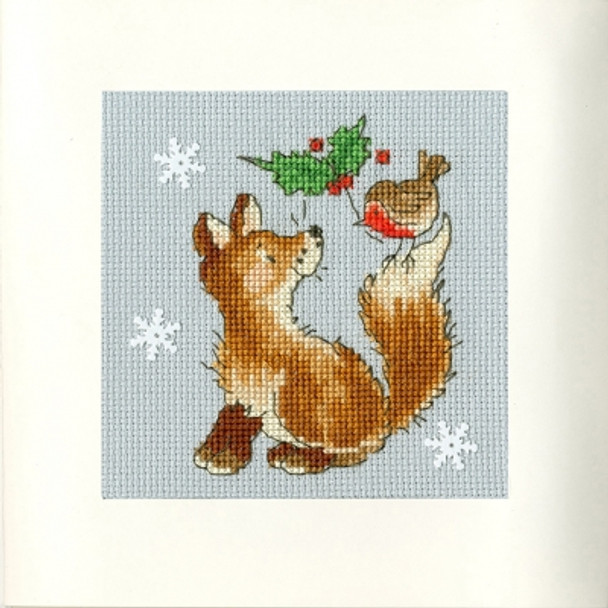 BTXMAS29 Christmas Friends -  Christmas Cards - Margaret Sherry Bothy Threads Counted Cross Stitch KIT