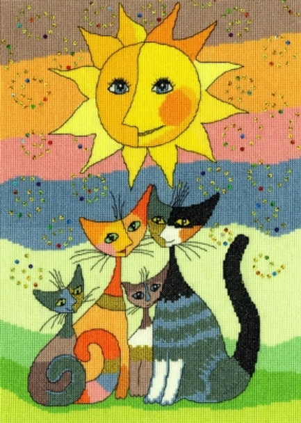 BTXRW3 Happy Moments - Rosina Wachtmeister Bothy Threads Counted Cross Stitch KIT