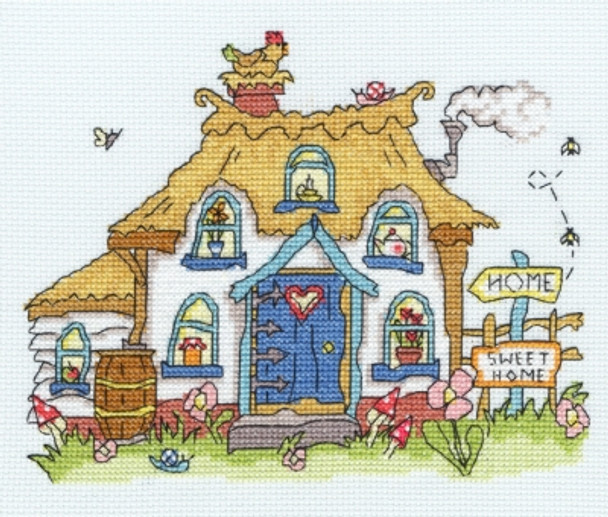 BTXSD9 Cottage - Amanda Loverseed - Sew Dinky Bothy Threads Counted Cross Stitch KIT