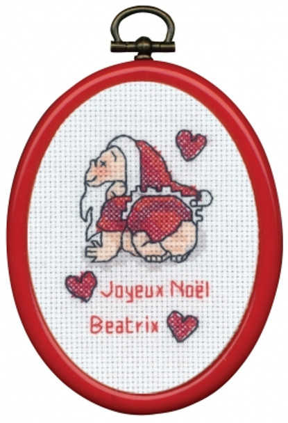 139633 Baby Elf Joyeux Noel Cross Stitch Kit Permin