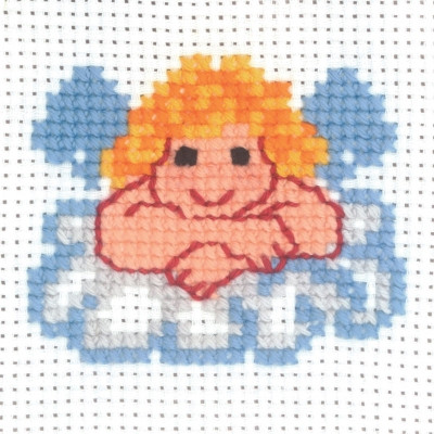 140203 Angel Cross Stitch Kit Permin