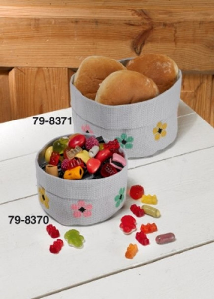 798370 Permin Kit Small Basket With Flowers (lower left)