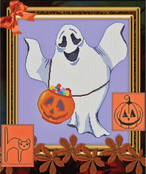 AAN511 Ghost & Clan - Halloween Portrait Series Alessandra Adelaide Needleworks