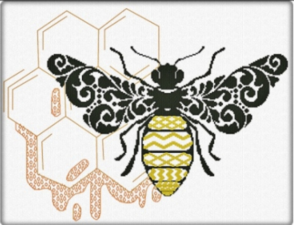 AAN677 Save The Bees 262 x 191 Alessandra Adelaide Needleworks