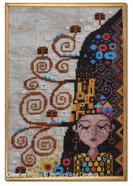 Dreaming Of Klimt 77 x 122 Barbara Ana Patterns 21-1408 YT