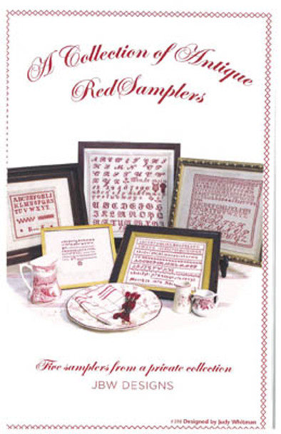Collection Of Antique Red Samplers by JBW Designs 21-1743