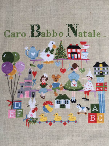 Caro Babbo Natale Dear Santa Claus 169w x 164h by Lilli Violette 18-2460