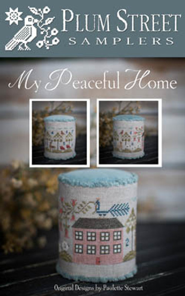 My Peaceful Home 177w x 50h by Plum Street Samplers 20-2037 YT