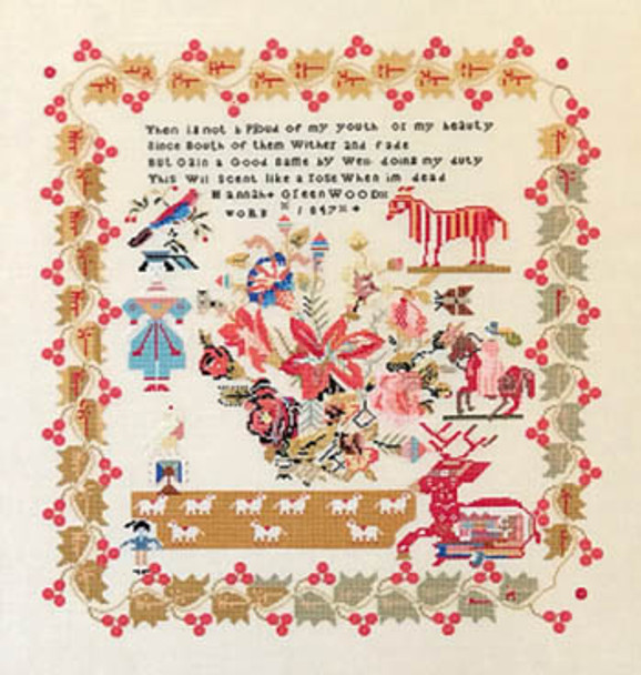 YT Hannah Greenwood 1847 244w x 279h by Queenstown Sampler Designs