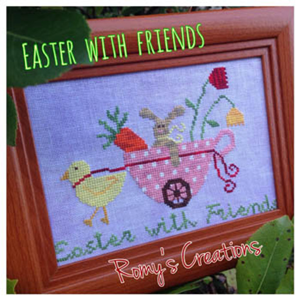 Easter With Friends 110 x 70. by Romy's Creation 21-1438 YT