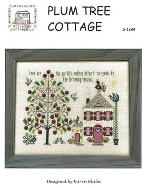 Plum Tree Cottage 128w x 98h by Rosewood Manor Designs 21-1130 YT