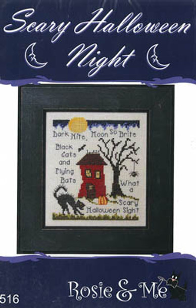 Scary Halloween Night 68w x 80h by Rosie & Me Creations 21-1445