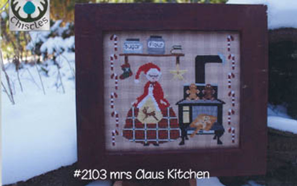 Mrs. Claus Kitchen 117 x 106 by Thistles 21-1359 YT
