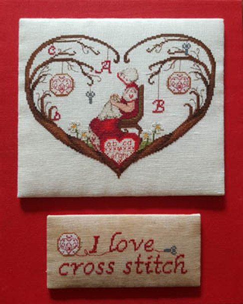 I Love Cross Stitch by Serenita Di Campagna 21-1272