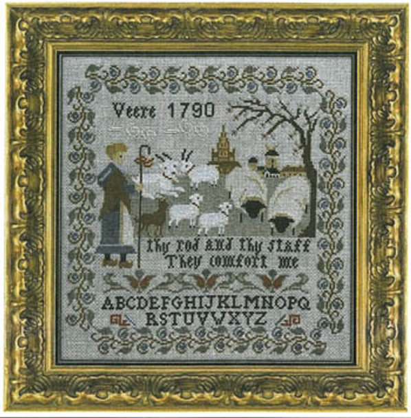 Shepherd Of Veere 1790 157W x 159H by Twin Peak Primitives 21-1303 YT