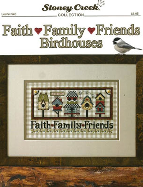 Faith Family Friends Birdhouses 144w x 81h by Stoney Creek Collection 21-1767