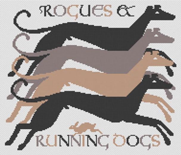 LD117 Rogues & Running Dogs  Long Dog Samplers