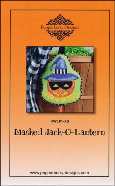 Masked Jack-O-Lantern 62W x 82H Pepperberry Designs YT