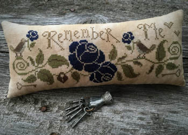 Remember Me 148w x 51h by Scattered Seeds Samplers 21-1938 YT