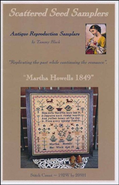 YT Martha Howells 1849 192w x 209h Scattered Seed Samplers