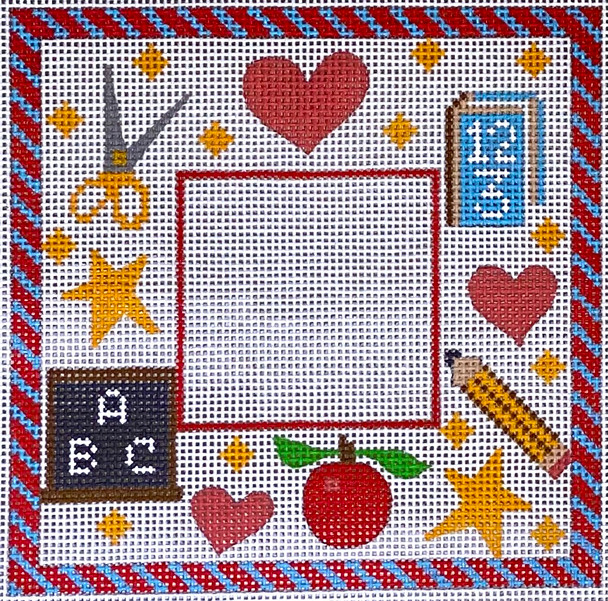 CH-791 Teacher  Frame 5x5 18 Mesh CH Designs