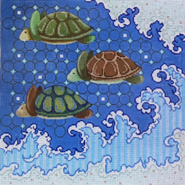 87218	PP	waves and patterns, with no animals no turtles 13 x 13	13  Mesh Patti Mann