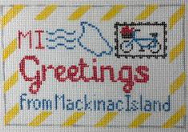 RD 202 Macinack Mini Letter 18M Rachel Donley Needlepoint Designs