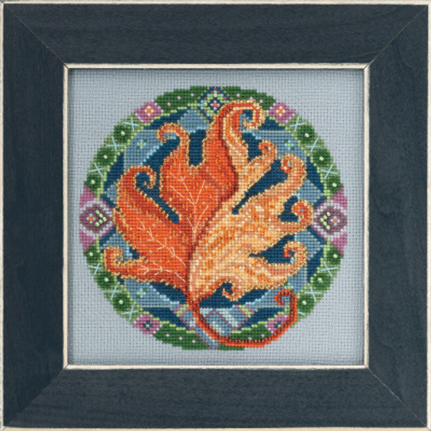 MH172113 Fall Mandala (2021) Mill Hill Quartet Kit