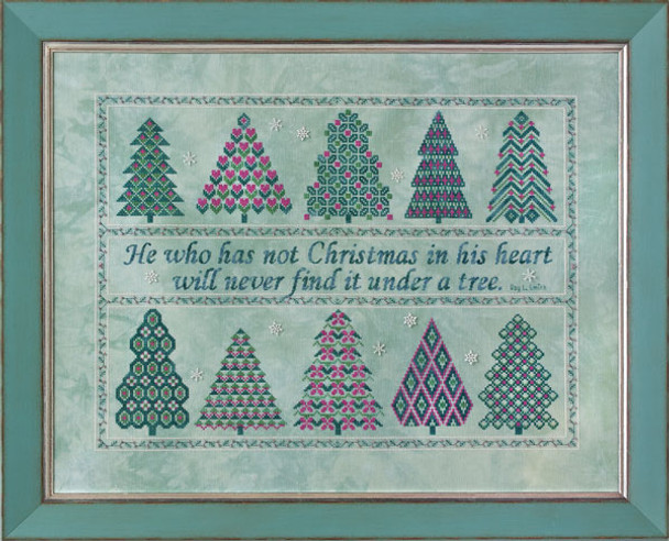 GP-183 The Spirit of Christmas With GP-183F Silk Floss Pack Glendon Place