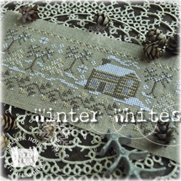 Winter Whites Stitch Count:  109 (w) x 45 (h) Summer House Stitche Workes 21-2347 YT