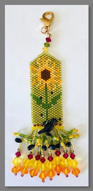Sunflowers and Crows Fob Kit Fern Ridge Collections