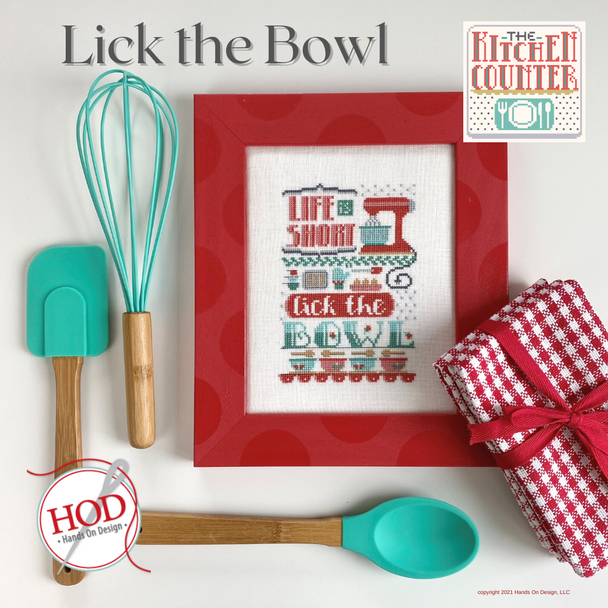 Lick the Bowl 64 x 92 Hands On Design YT