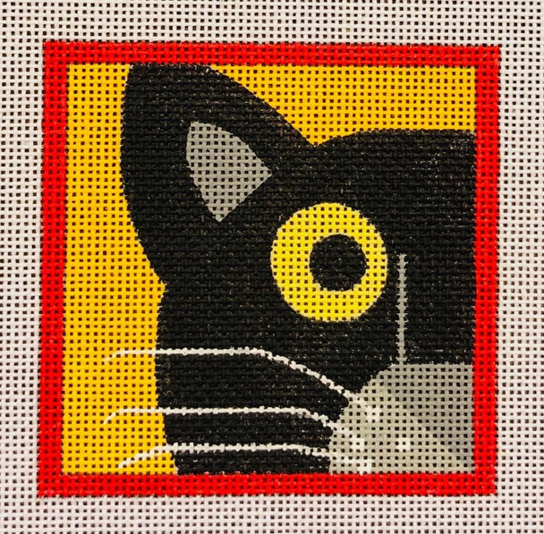 C106 House Panther 3.25 x 3.25 EyeCandy Needleart