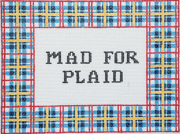 Hello Tess Designs HT10413 Mad for Plaid 9.5 x 7  13 Mesh