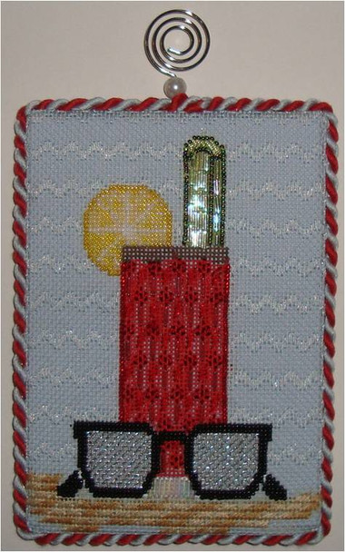 DRINK BEACH Bloody Mary 5.5. x 3.5"	18 Mesh Sew Much Fun