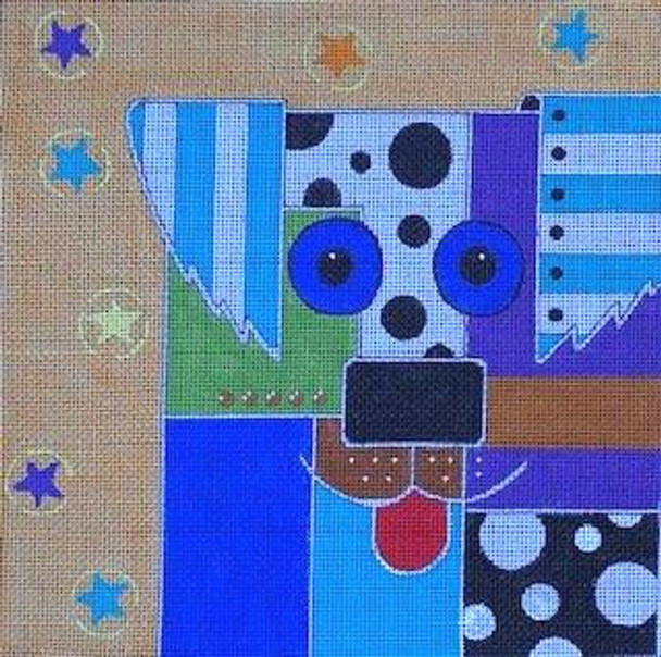 Maggie & Co. M-2116	Patchwork Pup #3 © April Murphy 8 x 8"		18 Mesh